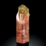 Elbaite<br />Himalaya Mine, Gem Hill, Mesa Grande District, San Diego County, California, USA<br />1.1 x 3.2 cm<br /> (Author: crosstimber)