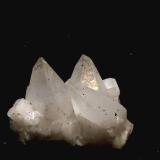 Calcita, Pirita<br />Mines del Mas del Mestre, Alforja, Comarca Baix Camp, Tarragona, Cataluña / Catalunya, España<br />3x3cm<br /> (Autor: Obsi)