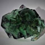 Fluorite<br />Okorusu Mine, Otjiwarongo District, Otjozondjupa Region, Namibia<br />75mm x 60mm x 25mm<br /> (Author: Philippe Durand)