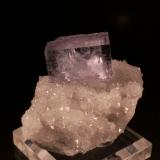 Fluorite<br />La Viesca Mine, La Collada mining area, Huergo, Siero, Comarca Oviedo, Principality of Asturias (Asturias), Spain<br />75 mm x 45 mm  x 42 mm<br /> (Author: Don Lum)