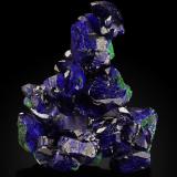 Azurite & Malachite<br />Milpillas Mine, Cuitaca, Municipio Santa Cruz, Sonora, Mexico<br />6.5 cm<br /> (Author: dontgogreen)