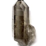 Quartz (var. smokey)<br />Galiléia, Vale do Rio Doce, Minas Gerais, Brazil<br />Specimen height 14 cm<br /> (Author: Tobi)