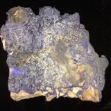 Azurite<br />Czar Mine, Copper Queen Mine, Queen Hill, Bisbee, Warren District, Mule Mountains, Cochise County, Arizona, USA<br />160 mm x 150 mm x 120 mm<br /> (Author: Robert Seitz)