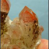 Quartz with iron oxide.<br />Orange river pegmatites, Kakamas, ZF Mgcawu District, Northern Cape Province, South Africa<br />45 x 43 x 30 mm<br /> (Author: Pierre Joubert)