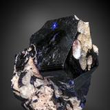 Azurite<br />Tsumeb Mine, Tsumeb, Otjikoto Region, Namibia<br />62 X 50 mm<br /> (Author: Manuel Mesa)