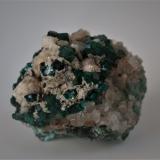 Dioptase<br />Mashamba West Mine, Kolwezi District, Lualaba, Katanga Copper Crescent, Katanga (Shaba), Democratic Republic of the Congo (Zaire)<br />90mm x 60mm x 55mm<br /> (Author: Philippe Durand)