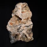 Hemimorphite, Barite, Galena<br />Stefanie Mine, Bleiberg mining area, Bad Bleiberg, Villach-Land District, Carinthia/Kärnten, Austria<br />110 mm x 75 mm x 75 mm<br /> (Author: Robert Seitz)