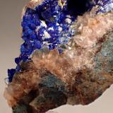 Linarite<br />Bingham, Hansonburg District, Socorro County, New Mexico, USA<br />80mm x 64mm x 39mm<br /> (Author: Don Lum)