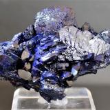 Azurite<br />Milpillas Mine, Cuitaca, Municipio Santa Cruz, Sonora, Mexico<br />60mm x 45mm x 30mm<br /> (Author: Philippe Durand)