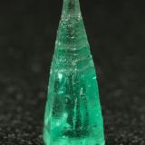 Beryl (variety emerald)<br />La Pita mining district, Municipio Maripí, Western Emerald Belt, Boyacá Department, Colombia<br />9mm<br /> (Author: Fiebre Verde)