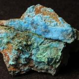 CalcantitaMines de les Olles, Alforja, Comarca Baix Camp, Tarragona, Cataluña / Catalunya, España7 x 5 x 3 cm (Autor: karbu8)