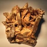 Baryte<br />Palm Park Mine, Rincon District, Dona Ana County, New Mexico, USA<br />90 mm x 80 mm x 60 mm<br /> (Author: Robert Seitz)