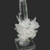 Gypsum, hydroboracite<br />Kohnstein Quarry, Niedersachswerfen, Nordhausen District, Thuringia/Thüringen, Germany<br />5,5 x 3,5 cm<br /> (Author: Andreas Gerstenberg)