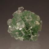 Fluorapophyllite-(K)<br />Ahmadnagar District, Maharashtra, India<br />55mm x 52mm x 37mm<br /> (Author: Don Lum)