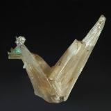 Cerussite<br />Mammoth-St. Anthony Mine, St. Anthony deposit, Tiger, Mammoth District, Pinal County, Arizona, USA<br />2.3 x 2.3 cm<br /> (Author: crosstimber)