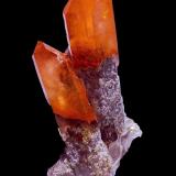 Quartz (variety red quartz)<br />Onseepkans Farm, Namakwa District (Namaqualand), Northern Cape Province, South Africa<br />9 cm<br /> (Author: Nunzio)