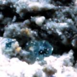 Roedderita<br />Volcán de Cancarix, Sierra de las Cabras, Cancarix, Hellín, Comarca Campos de Hellín, Albacete, Castilla-La Mancha, España<br />32 x 13 x 12 mm.<br /> (Autor: José Luis Zamora)
