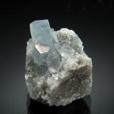 Celestine<br />Stoneco Quarry, Maumee, Lucas County, Ohio, USA<br />2.2 x 2.3 cm<br /> (Author: crosstimber)
