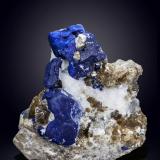 Lazurite, Phlogopite and Nepheline<br />Auraghuq, Jurm, Koksha Valley, Khash & Kuran Wa Munjan Districts, Badakhshan Province, Afghanistan<br />80 x 80 mm<br /> (Author: Manuel Mesa)