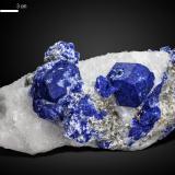 Lazurite<br />Auraghuq, Jurm, Koksha Valley, Khash & Kuran Wa Munjan Districts, Badakhshan Province, Afghanistan<br />115 x 65 mm<br /> (Author: Manuel Mesa)