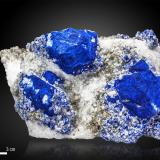 Lazurite and Nepheline<br />Auraghuq, Jurm, Koksha Valley, Khash & Kuran Wa Munjan Districts, Badakhshan Province, Afghanistan<br />124 x 75 mm<br /> (Author: Manuel Mesa)