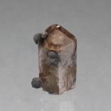 Topaz, Hematite after GarnetMaynard's claim, Pismire Knolls Mount, Thomas Range, Juab County, Utah, USA32mm x 16mm x 10mm (Author: Don Lum)