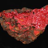 Cuprite after Delafossite<br />Czar Mine, Copper Queen Mine, Queen Hill, Bisbee, Warren District, Mule Mountains, Cochise County, Arizona, USA<br />6.3 cm<br /> (Author: Nunzio)