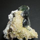 Fluorite and Muscovite<br />Erongo Mountain, Usakos, Erongo Region, Namibia<br />67mm x 65mm x 50mm<br /> (Author: Heimo Hellwig)