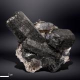 Schorl and Quartz<br />Davib East Farm 61 (Davib Ost Farm), Karibib District, Erongo Region, Namibia<br />90 x 64 mm<br /> (Author: Manuel Mesa)