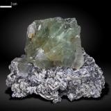 Fluorite<br />Nagar, Hunza Valley, Nagar District, Gilgit-Baltistan (Northern Areas), Pakistan<br />92 x 67 mm<br /> (Author: Manuel Mesa)
