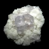 Fluorita.<br />Mina Xianghualing, Xianghualing, Linwu, Prefectura Chenzhou, Provincia Hunan, China<br />80x70 mm.<br /> (Autor: Jesus Franquesa Baucells)