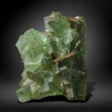 Fluorite<br />Xianghuapu Mine, Xianghualing Sn-polymetallic ore field, Linwu, Chenzhou Prefecture, Hunan Province, China<br />196 X 145 mm<br /> (Author: Manuel Mesa)