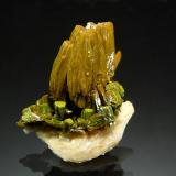 Pyromorphite<br />Les Farges Mine (Des Farges Mine), Ussel, Corrèze, Nouvelle-Aquitaine, France<br />1.8 x 2.2 cm<br /> (Author: crosstimber)