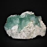 Fluorite<br />Dongshan Mine, Xianghualing Sn-polymetallic ore field, Linwu, Chenzhou Prefecture, Hunan Province, China<br />70mm x 50mm x 30mm<br /> (Author: Philippe Durand)
