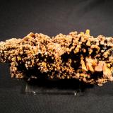 Mimetite, Wulfenite<br />San Francisco Mine, Cerro Prieto, Cucurpe, Municipio Cucurpe, Sonora, Mexico<br />115 mm x 60 mm x 45 mm<br /> (Author: Robert Seitz)