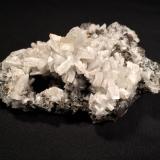 Barite<br />La Unión Mines, Mines of the Cartagena-La Unión mountain range, Cartagena, Comarca Campo de Cartagena, Region of Murcia (Murcia), Spain<br />100 mm x 90 mm x 65 mm<br /> (Author: Robert Seitz)