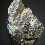 Cerussite with Aragonite<br />Tsumeb Mine, Tsumeb, Otjikoto Region, Namibia<br />74mm x 118mm x 56mm<br /> (Author: Heimo Hellwig)