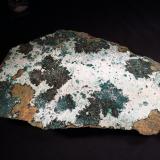 Atacamite, Halloysite<br />Copiapó Province, Atacama Region, Chile<br />270 mm x 140 mm x 55 mm<br /> (Author: Robert Seitz)