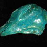Chrysocolla<br />Ray Mines, Scott Mountain area, Mineral Creek District, Dripping Spring Mountains, Pinal County, Arizona, USA<br />118 mm x 75 mm x 38 mm<br /> (Author: Robert Seitz)