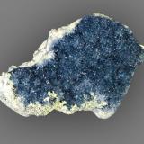 Celestine, Sulfur<br />Machów Mine, Tarnobrzeg, Subcarpathian Voivodeship, Poland<br />14 cm<br /> (Author: Nunzio)