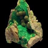 Variscite, WavelliteMina Avant, Avant, Condado Garland, Arkansas, USA5.7 cm (Author: Nunzio)