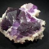 Fluorite, Calcite<br />Koh-i-Maran, Kalat District, Balochistan (Baluchistan), Pakistan<br />110 mm x 100 mm 85 mm<br /> (Author: Robert Seitz)