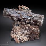 Aragonite<br />Keuper outcrop, El Tormagal Ravine, La Pesquera, Comarca La Manchuela Conquense, Cuenca, Castilla-La Mancha, Spain<br />67 X 63 mm<br /> (Author: Manuel Mesa)