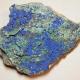 Azurite and Malachite<br />Tschudi Mine, Otavi, Otjozondjupa Region, Namibia<br />210mm x 165mm x 55mm<br /> (Author: Heimo Hellwig)