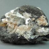 Leadhillite and Cerussite<br />Campbell Mine, Bisbee, Warren District, Mule Mountains, Cochise County, Arizona, USA<br />5.0cm x 4.1cm<br /> (Author: rweaver)