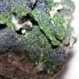 Arsentsumebite and Mottramite<br />Tsumeb Mine, Tsumeb, Otjikoto Region, Namibia<br />72mm x 106mm x 56mm<br /> (Author: Heimo Hellwig)