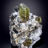 FluorapatiteCerro de Mercado Mine, Cerro de los Remedios, Victoria de Durango, Municipio Durango, Durango, Mexico74 x 63 mm (Author: Manuel Mesa)