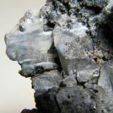 Cerussite<br />Tsumeb Mine, Tsumeb, Otjikoto Region, Namibia<br />53mm x 75mm x 25mm<br /> (Author: Heimo Hellwig)