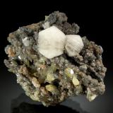 Aragonite<br />Tsumeb Mine, Tsumeb, Otjikoto Region, Namibia<br />3.8 x 4.6 cm.<br /> (Author: crosstimber)