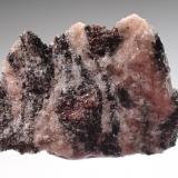 Gneiss, Garnet (Group)Bissett Creek Mine, Maria Township, Renfrew County, Ontario, Canada28.4mm x 21.3mm x 6.6mm (Author: Don Lum)